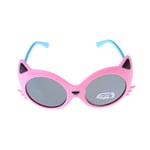 Girls Boy Cartoon Cat Anti Uv400 Eyeglasses Toddler Baby Sunglas Orange 4