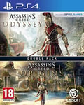 PlayStation 4 Assassin`S Creed Origins & Odyssey Game NEW
