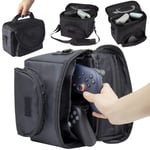 Orzly Carry Bag for Google Stadia - Multiplayer Pro-Travel Case - Features Storage Compartments & Pockets, Handle & Shoulder Strap - Fits Two Stadia Controllers, Chromecast & Cables etc