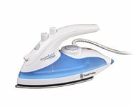 Russell Hobbs 22470 Steam Glide Travel Iron, 760 W - White And Blue