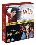 Disney Disney's Mulan (2020) + Mulan Animated Double Pack Blu-Ray [Region Free]