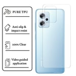 Back Protector For Xiaomi Poco X4 GT Hydrogel Cover - Clear TPU FILM