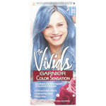 Garnier Color Sensation Vivids 6.10 Aqua Blue Permanent Hair Fast