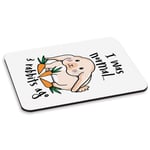 I Was Normal 3 Rabbits Ago PC Computer Mouse Mat Pad - Funny Animal Pet