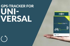 Powunity Biketrax GPS tracker Universal  Svart Cykeltillbehör - Lås & säkerhet - Larm & Bikefinder