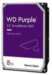 WD Purple Surveillance 3.5" Internal HDD SATA 6Gb/s, 256MB 8TB - WD85PURZ