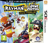 Rayman Et Les Lapins Crétins Pack Famille 3ds