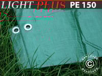 Presenning 6x8m, PE 150g/m², Grön