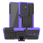 samsung Samsung S21 Ultra Heavy Duty Case Purple
