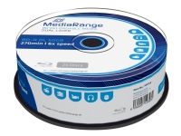 MediaRange BD-R DL 50 GB, Blu-ray - Rulle 25 st