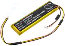 Kompatibelt med Logitech Craft, 3.8V, 1200 mAh