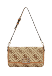 Guess Circe Flap Shoulder Bag Beige