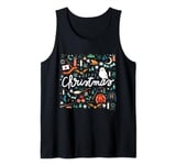 Harry Potter Happy Christmas Collage Tank Top