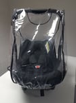 Rain cover for the Hauck Zero car seat, made in the UK