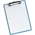 Skrivblock A4 transparent blå