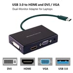 INF Usb 3.0 To Hdmi-vga-dvi Adapter