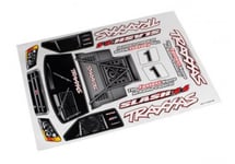 Traxxas Decal sheet, Slash 4X4 TRX6813R