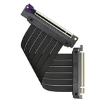 Cooler Master MasterAccessory Riser Cable PCIe 3.0 x16 V2 - EMI Shielded Ultra Flexible TPE Cable Reinforced PCI Slots Gold Pin Connectors Protective ABS Case - 200mm