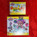 PLAY-DOH KITCHEN CREATIONS x2 Spiral Fries + Candy Delight Playsets *NEW*