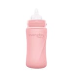 Everyday Baby Nappflaska Glas Healthy+ Rose Pink 240 ml