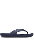Crocs Classic Flip Sandal - Navy, Blue, Size 3, Women