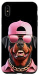 Coque pour iPhone XS Max Rose Rottweiler Swag Cadeau