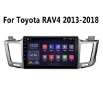 SADGE 9 Pouces de Navigation GPS Autoradio Lecteur stéréo Voiture Mirrorlink- pour Toyota Rav4 2013-2018, avec Bluetooth Android WiFi FM USB Nav 2 Din + 1 g 16g