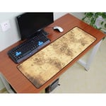 JUMOQI Gaming Mouse PadMouse Pad Pad To Mouse Notbook Computer Art Mousepad Gaming Padmouse World Map Gamer To Keyboard Mouse Mats,400X800X3MM