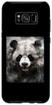 Coque pour Galaxy S8+ Illustration portrait animal panda