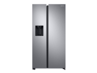 Samsung RS8000NC RS6GA884CSL - Kjøleskap/fryser - side-ved-side med vannautomat, isdispenser - bredde: 91.2 cm - dybde: 71.6 cm - høyde: 178 cm - 635 liter - Klasse C - rustfritt stål-stil