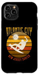 iPhone 11 Pro New Jersey Surfer Atlantic City NJ Sunset Surfing Beaches Case