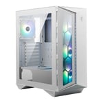 [CLEARANCE] MSI MPG Gungnir 110R ARGB Tempered Glass ATX Midi Tower PC Gaming Case - White (B338)
