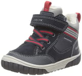Geox Baby Boys Omar Boy Wpf Ankle Boots, Navy Red, 4.5 UK Child