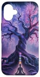 Chakra Méditation Arbre Nature Univers Éléments Coque pour iPhone 16 Plus