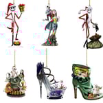 6 st The Nightmare Before Christmas Jack Trädprydnad