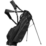 TAYLORMADE X VESSEL LITE LUX PREMIUM GOLF STAND CARRY BAG / BLACK