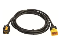 APC - Câble d'alimentation - IEC 60320 C19 pour IEC 60320 C20 - 3.1 m - verrouillé - noir - pour P/N: SMT2200I-AR, SMT2200R2I-AR, SMT3000I-AR, SMT3000R2I-AR, SRT1500XLI, SRT2200XLI-KR