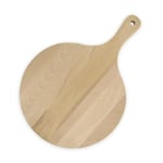 Fackelmann 31760 Planche à pizza, planche en bois, planche à découper, planche ronde, Bois, 30 cm