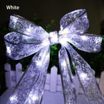 4m Led String Fairy Light Silk Ribbon White