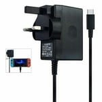 Type C Cable 15V/2.6A Power Supply for Nintendo Switch Supports TV Mode and Dock