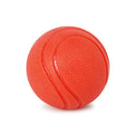 Balle Rebondissante Chien, Yukong Balle Chien Indestructible –Jouet pour Grands et Petits Chiens – Ballon Chien Solide – Convient pour Chiots(S/M/L) (M, Orange)