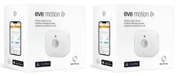 Eve Home - 2x Wireless Motion Sensor Bundle