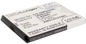 Kompatibelt med Samsung SGH-I728A, 3.7V, 1600 mAh