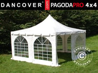 Partytelt Pagoda PRO 4x4m, PVC