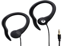 Thomson EAR5105 In Ear Headphones med kabel, svart öronkrok