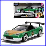 Green Power Ranger - 1:32 2002 Honda NSX - Jada Metal Diecast NEW