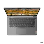 Lenovo IdeaPad 3 Ordinateur portable 35,6 cm (14 ) Full HD AMD Ryzen 7 5700U 8 Go DDR4-SDRAM 256 Go SSD Wi-Fi 5 (802.11ac) Windows 11 Home Gris - Neuf