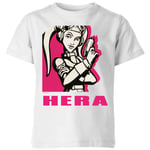 Star Wars Rebels Hera Kids' T-Shirt - White - 7-8 Years - White