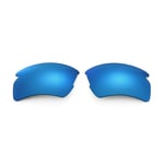 Walleva Ice Blue ISARC Polarized Replacement Lenses For Oakley Flak 2.0 XL