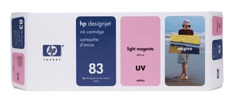 HP 83 680-ml Light Magenta DesignJet UV Ink Cartridge blekkpatron 1 stykker Original Lys fiolblå